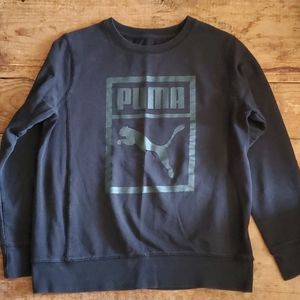 Puma Crewneck Sweatshirt 10 12 Boys